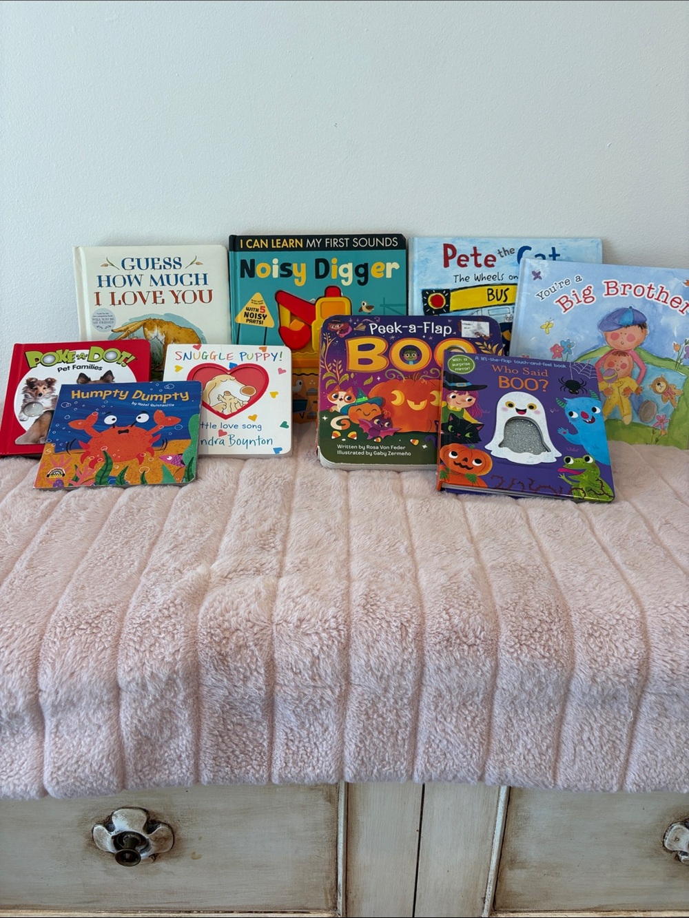 Assorted Kids Board Books Set - Colorful Children's Story Books